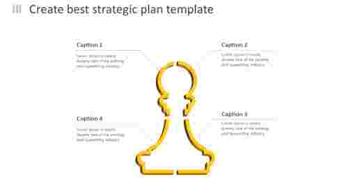 strategic plan template-yellow